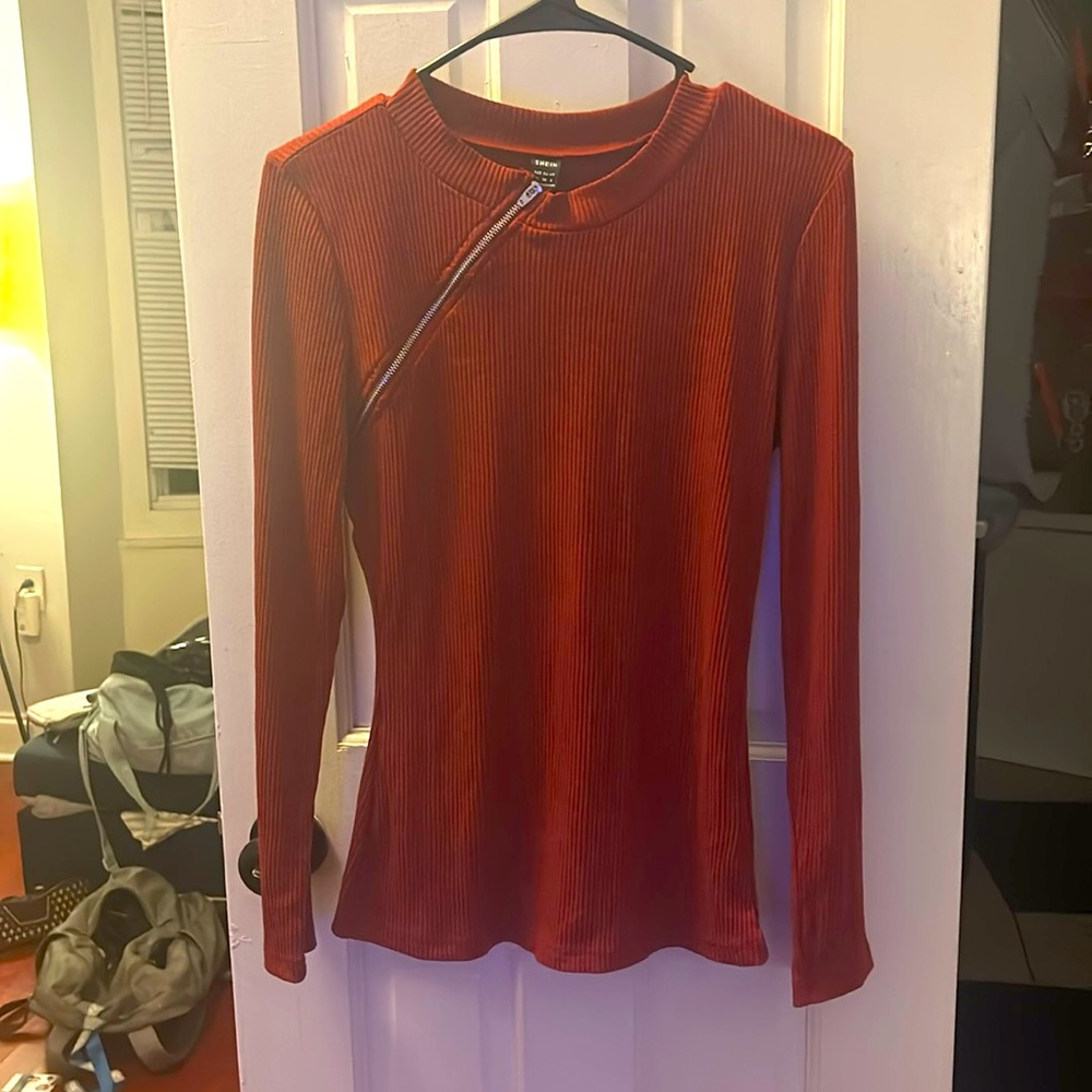 SHEIN ribbed sweater
